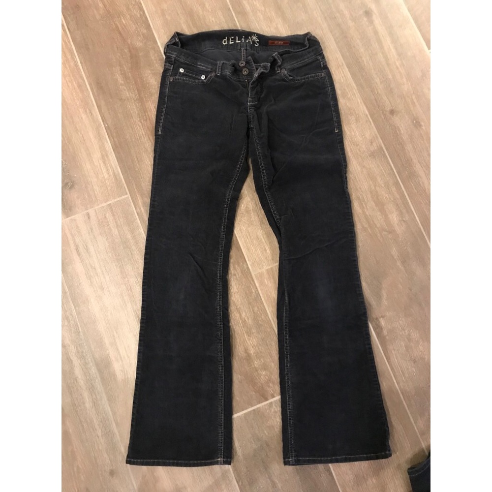 Delia navy blue corduroy pants
